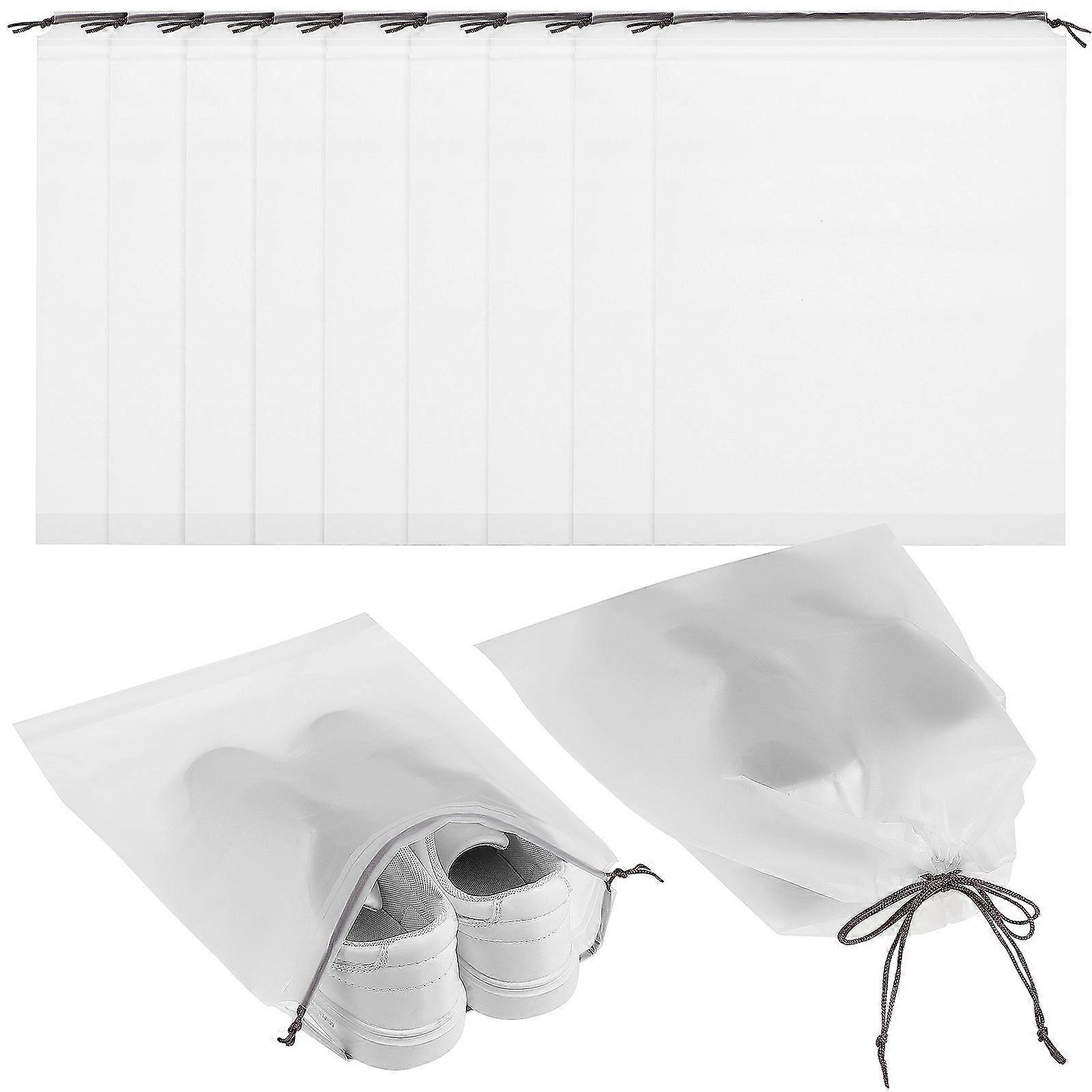 Packing Drawstring Bags Shoe Bags for Storage with Drawstring Closure 12Pcs