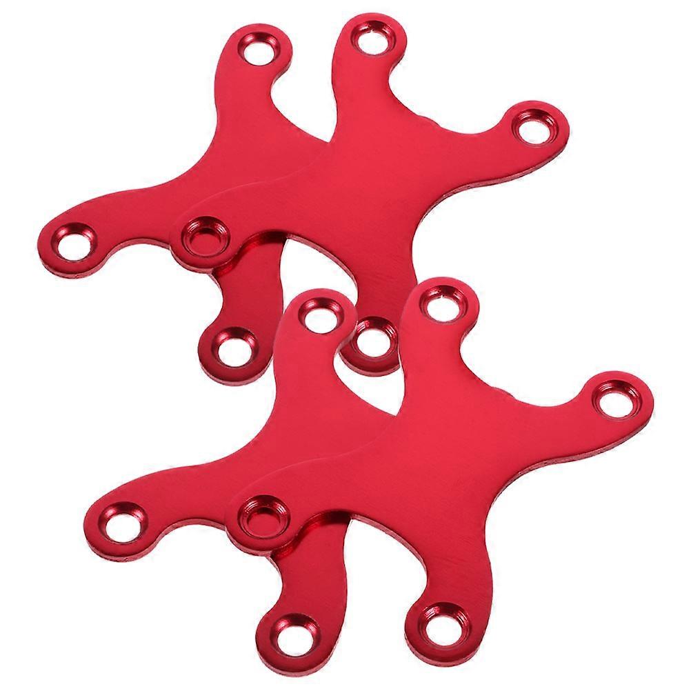 4Pcs Aluminum Skateboard Bridge Support and Gasket Set