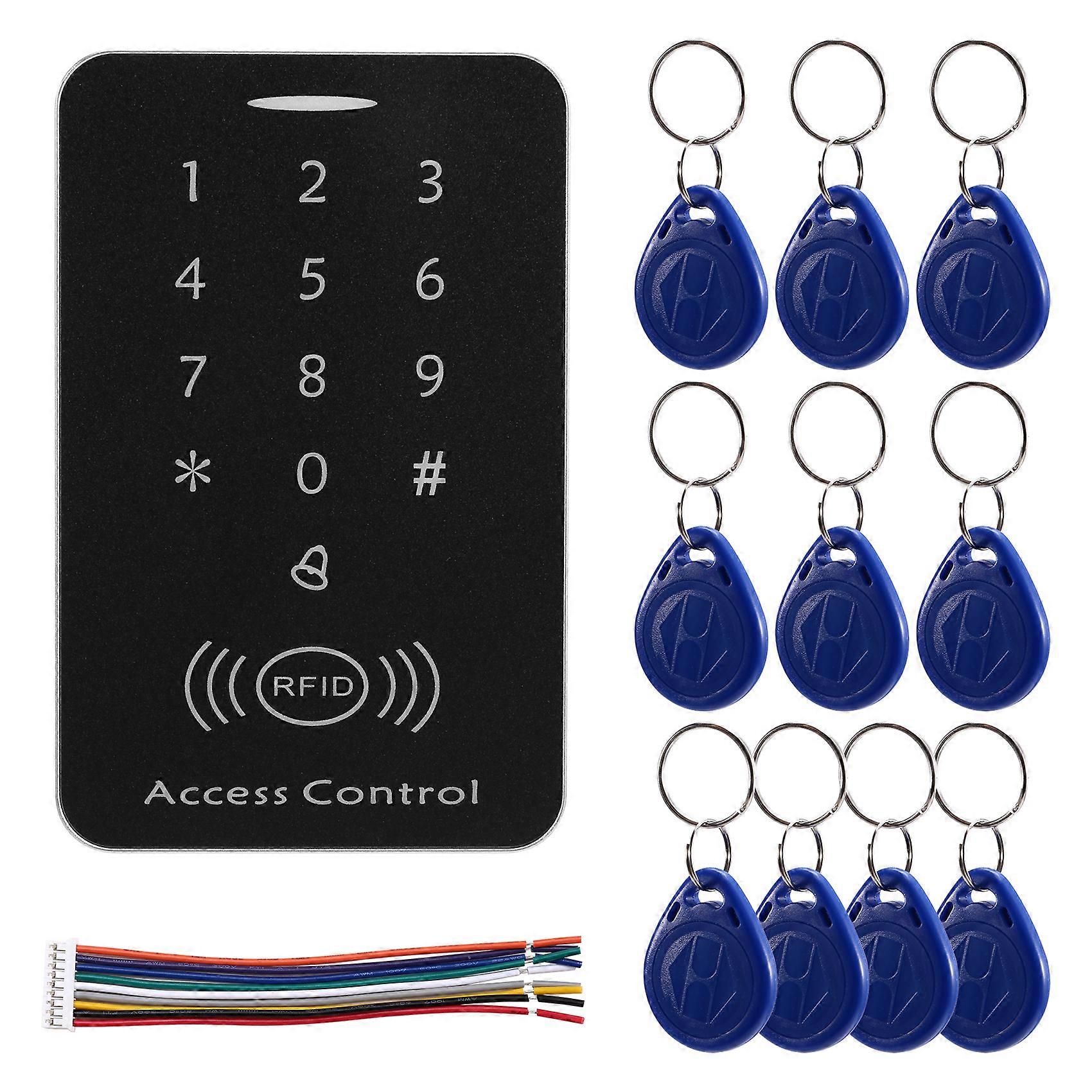 Anti-Copy Encrypted Standalone Access Controller 125Khz ID Access Control Keypad Digit Panel Card Reader for Door Lock