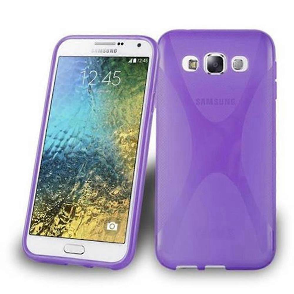 TPU Protective Case Samsung Galaxy E5 Case - X-Line Design