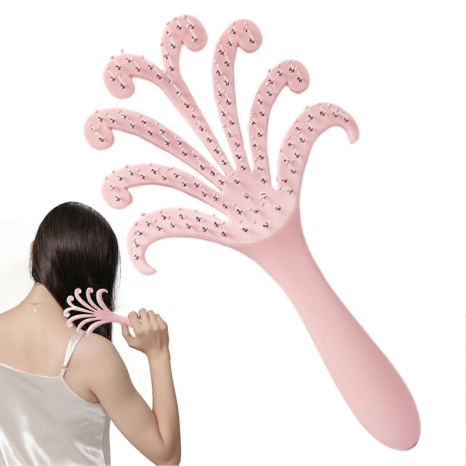 Scalp Massager Head Massage Comb with Root Lifting Design, Wet Dry Ergonomic Comfort Grip