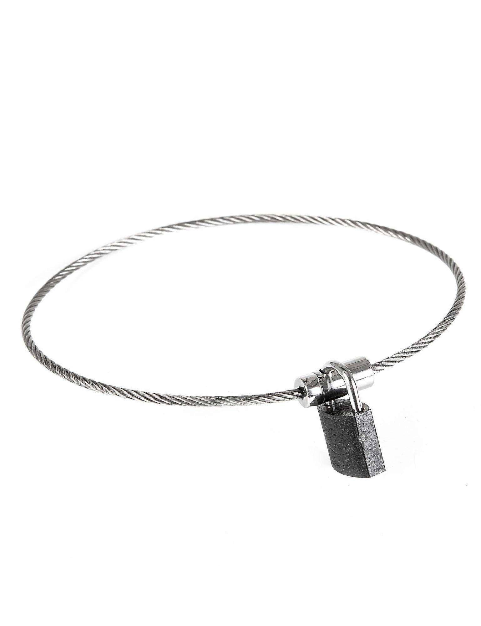 Wire Padlocked Choker