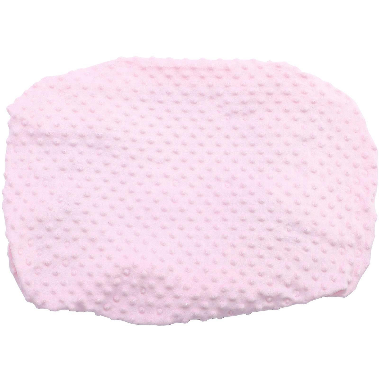 Removable Baby Changing Pad Cover Pink for Safe Usage Soft Texture