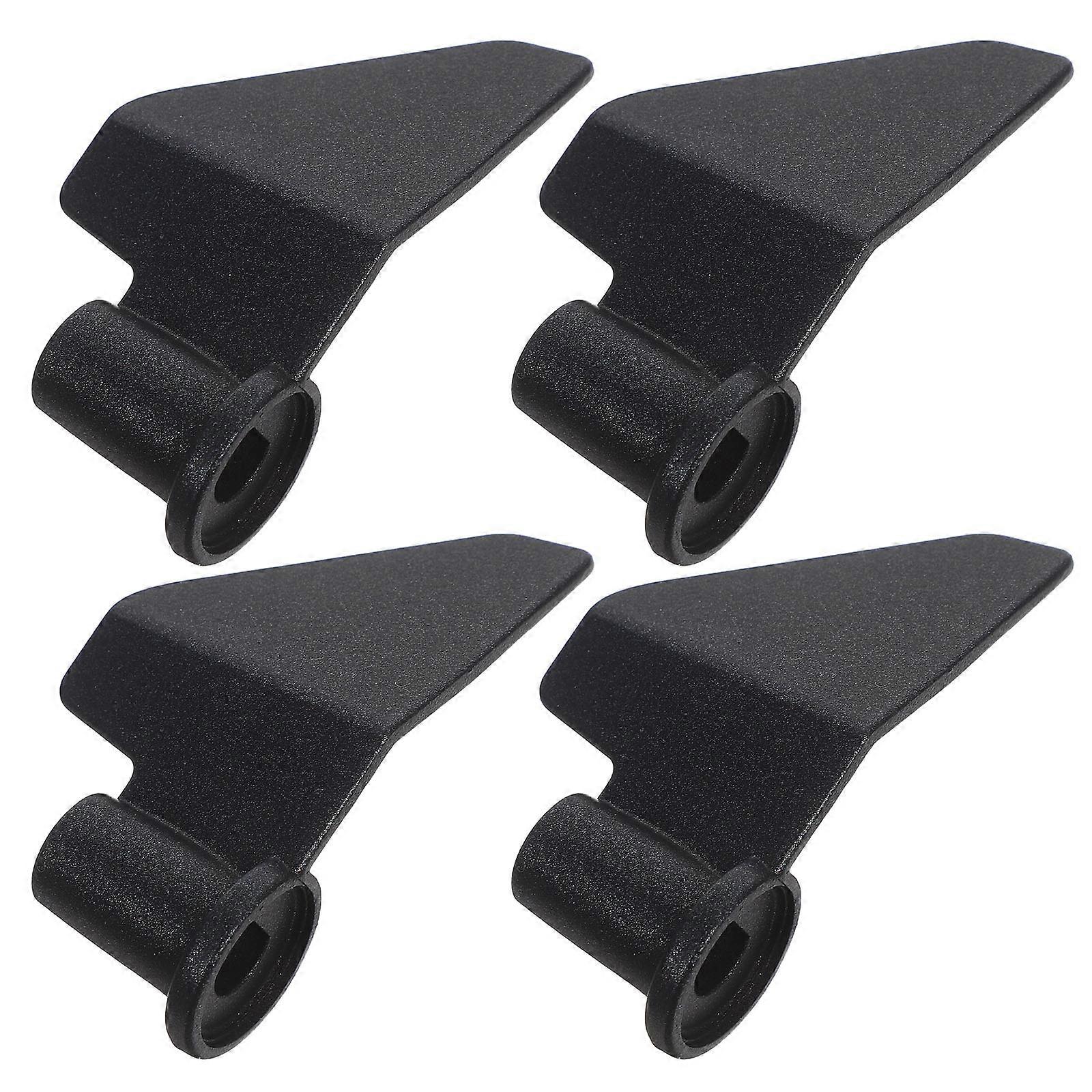 Black Breadmaker Paddle Replacement for Efficient Mixing 4Pcs Set