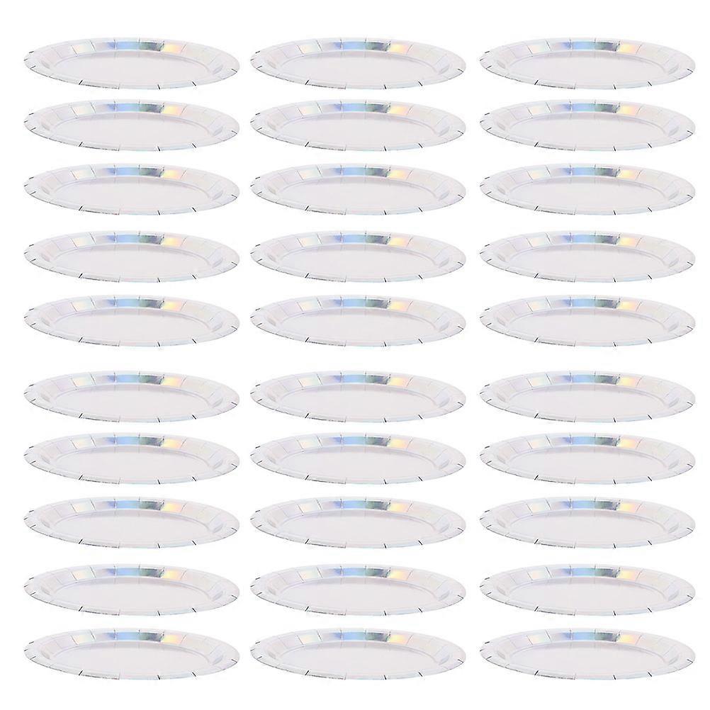 Iridescent Paper for Parties with Strong LoadBearing Capacity 30 Pieces Multi Color