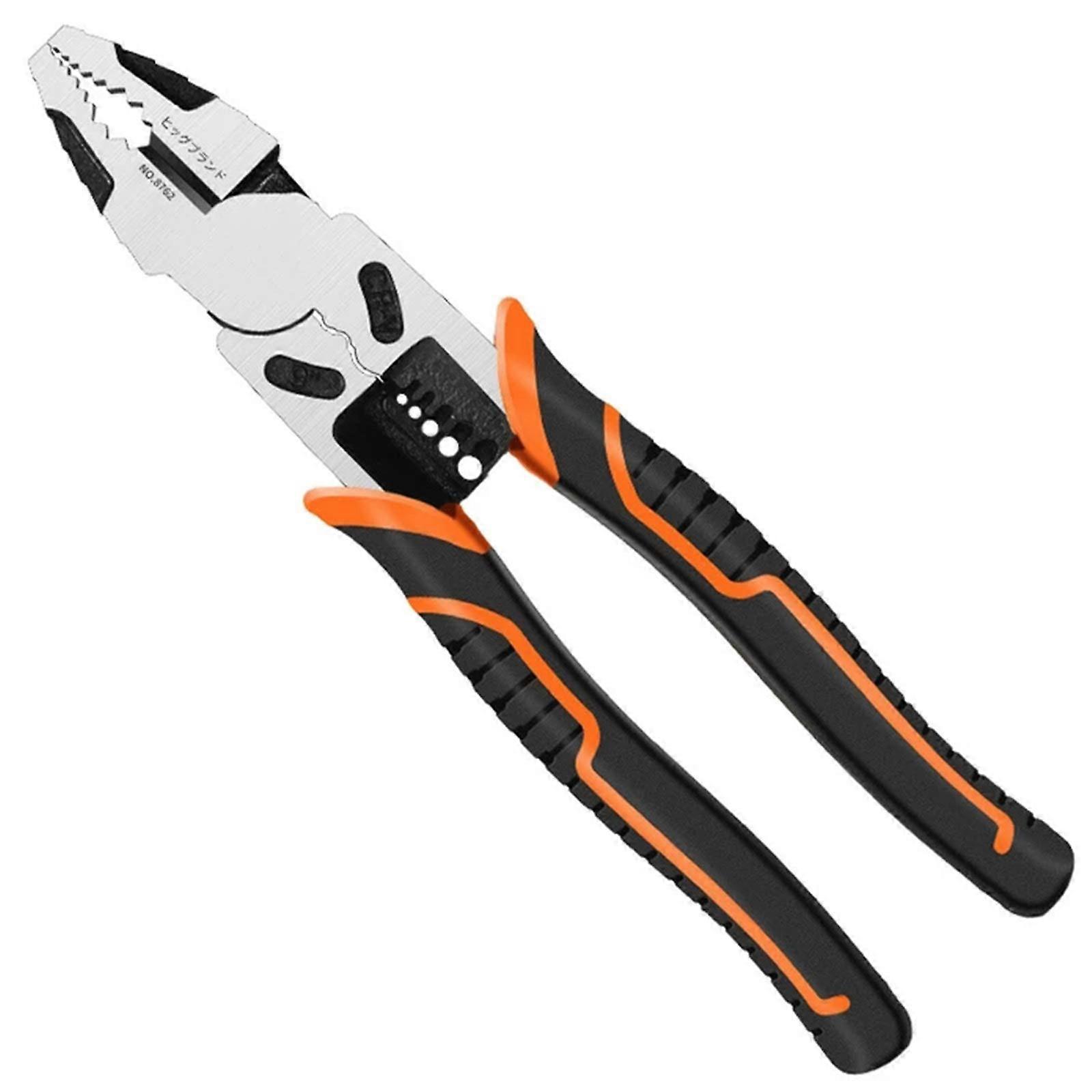 Industrial Grade MultiFunction Pliers with Cable Cutter, Softgrip Handle and Hardened Cutting Edges