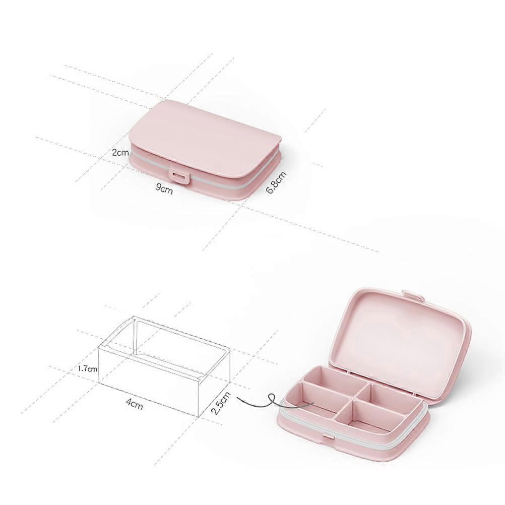 Portable Mini Pill Box for Medicine Storage 1Pcs Use