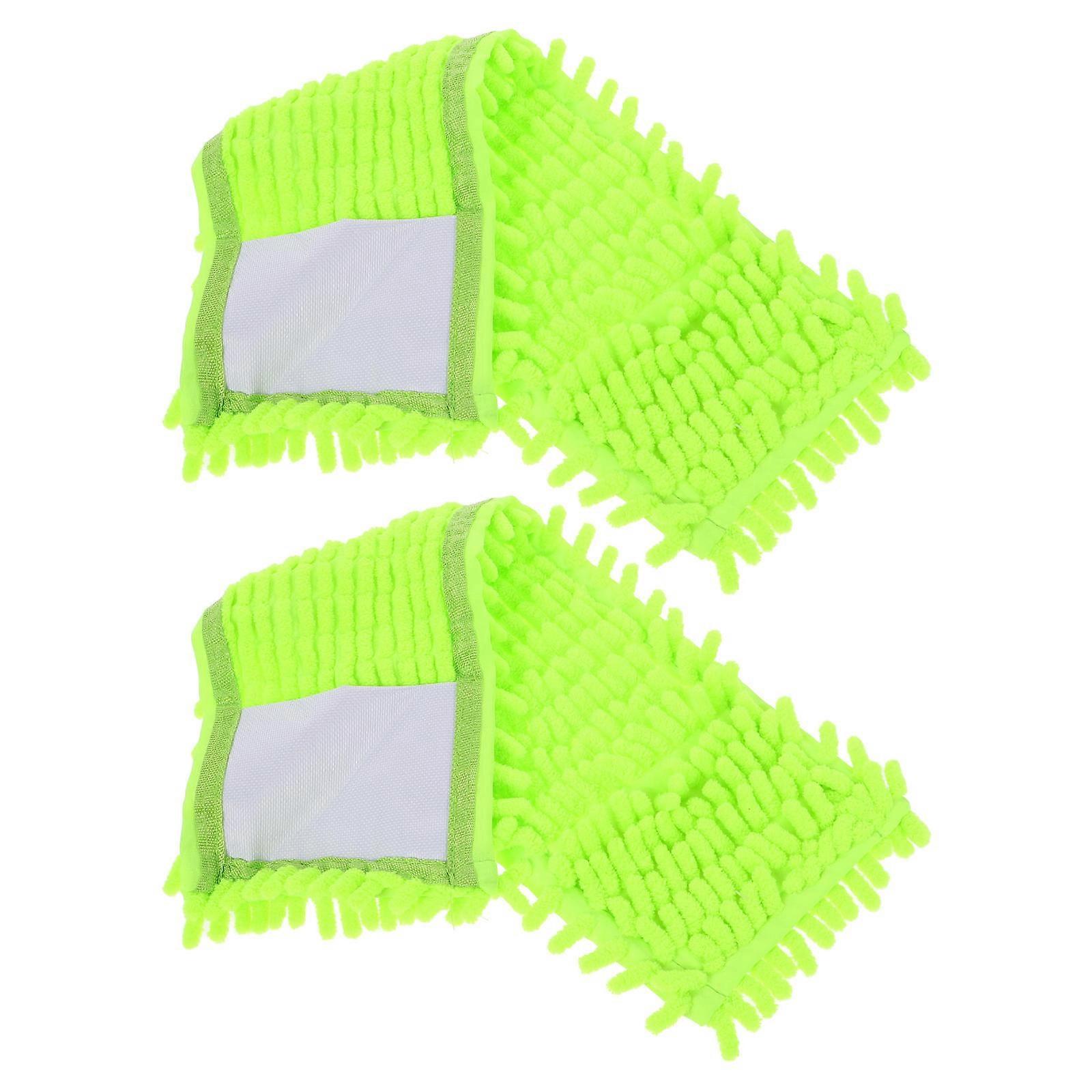 Cloth Flat Mop Head Replacement for Home Cleaning 2Pcs