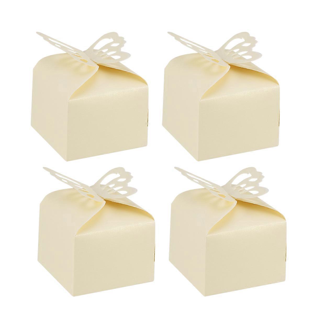 Delicate Candy Boxes European Style Gift Boxes for Party Use 50Pcs