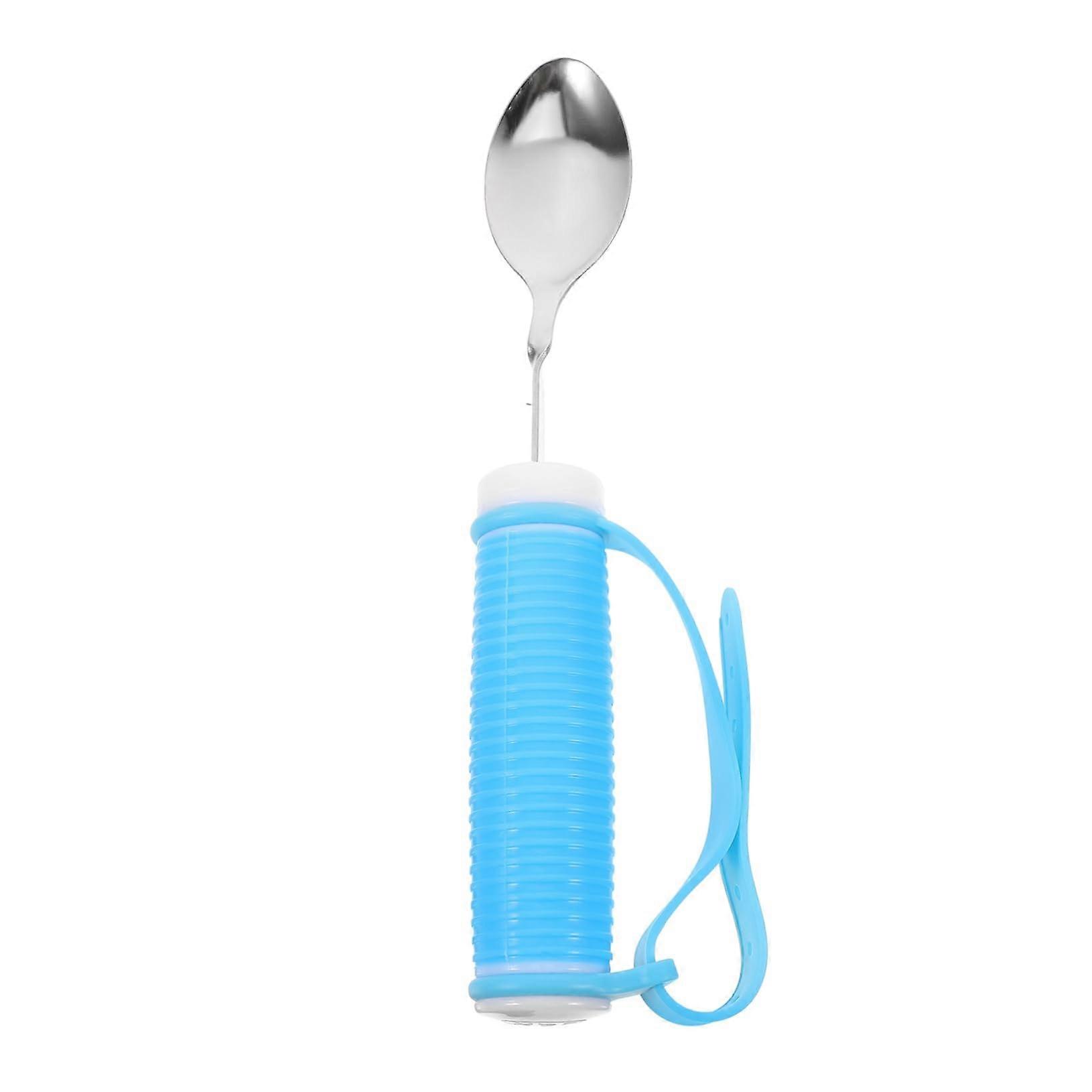 Adaptive Spoon for Elderly with Weighted Ergonomic Handle, Spill Reducing SelfFeeding Cutlery
