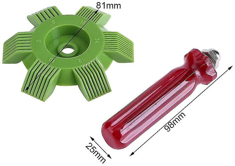 Condenser Radiator Fine Concealer Cleaner Comb Rake Air Conditioning Tools Air Conditioning Auto Car