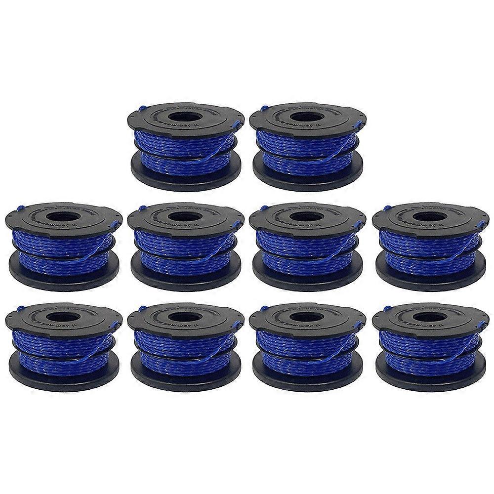10PCS Replacement Trimmer String Spools for Black &amp; Decker Lawn Mower Wire Reels A6441
