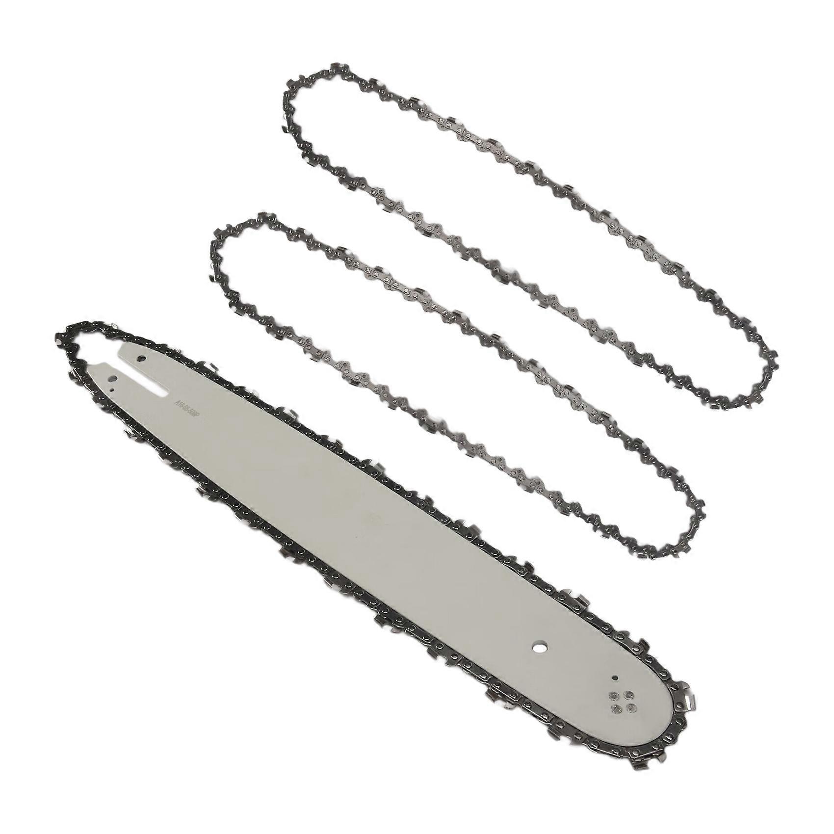 Barra guia para motosserra de 16 polegadas com 3 correntes para STIHL 009 012 021 E180 MS180 MS190 MS250