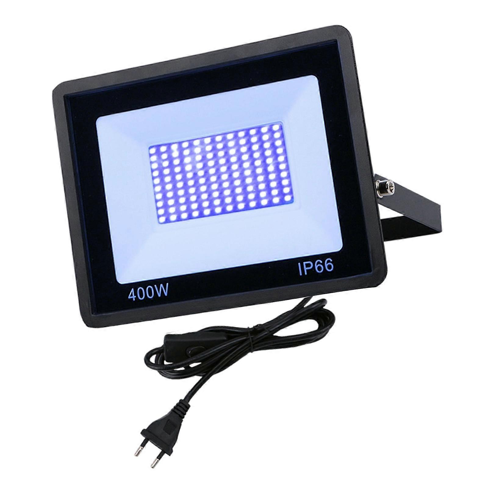 200/400w Compact LED Curing Lamp Adjustable Angle Floodlight Waterproof Fluorescent Light Stage Projection Lamp Multicolor