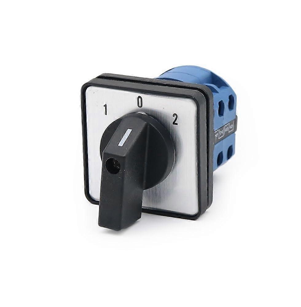 Rotary Cam Transfer Switch 3 Position 440V 20A Universal On Off On Selector for 2 Floor Control