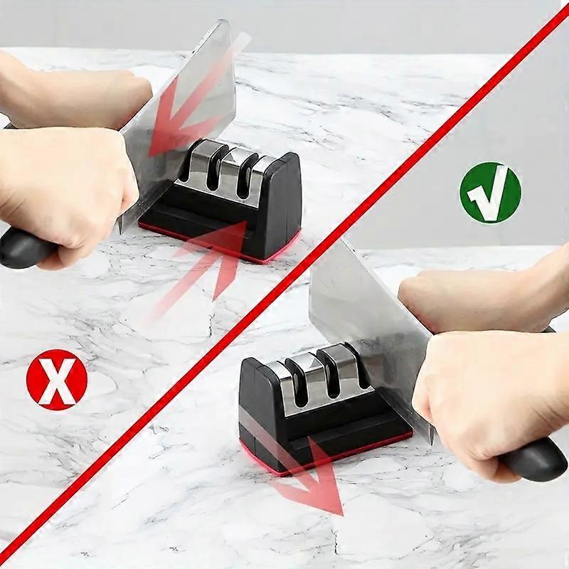1 x Handheld Knife Sharpener for Home Kitchen Quick Sharpening Tools