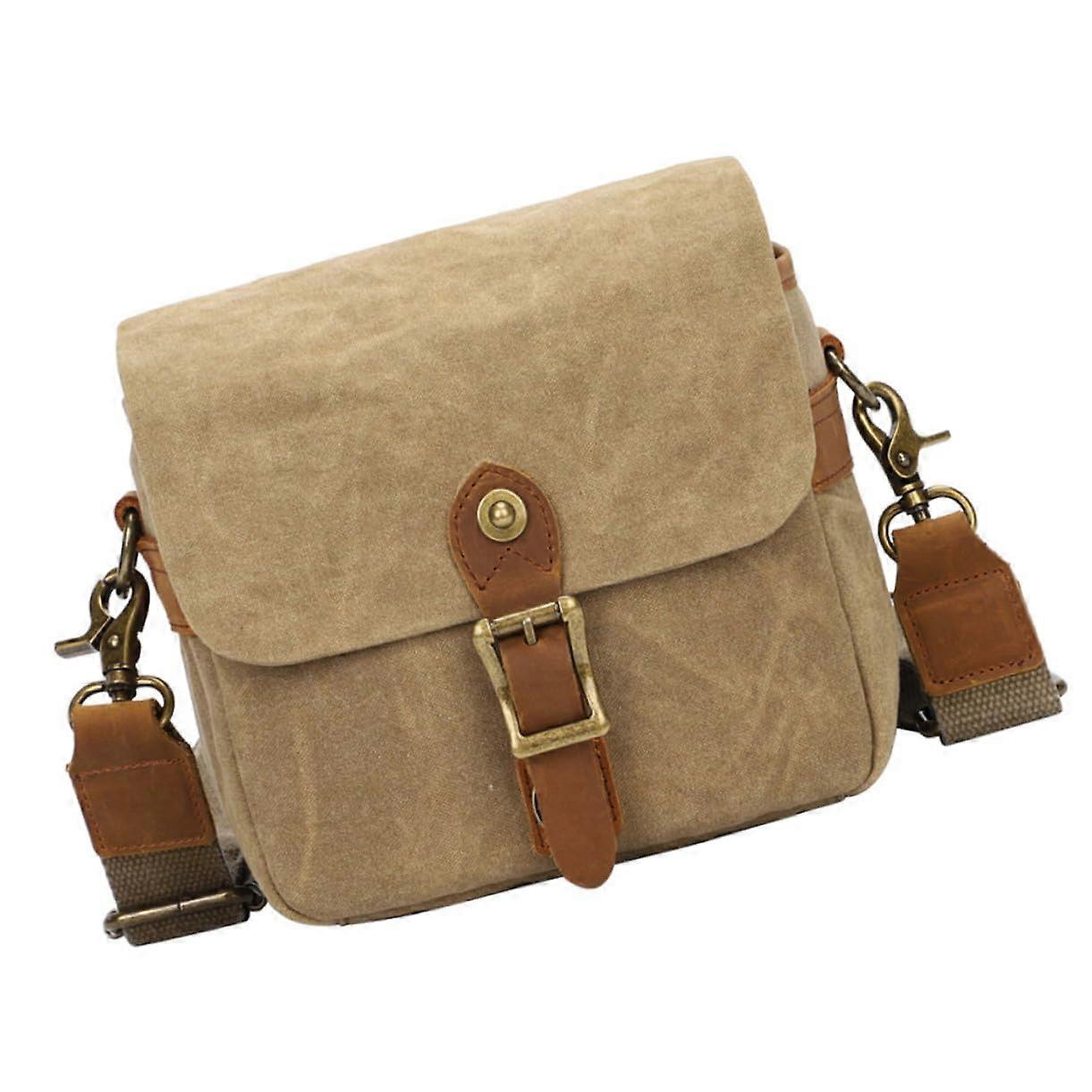 Shockproof Camera Crossbody Bag with Adjustable Strap for Outdoor Travel and Compact Storage