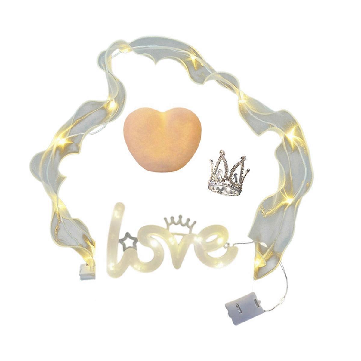 Valentine'S Day Heart-Shaped Cake Decoration