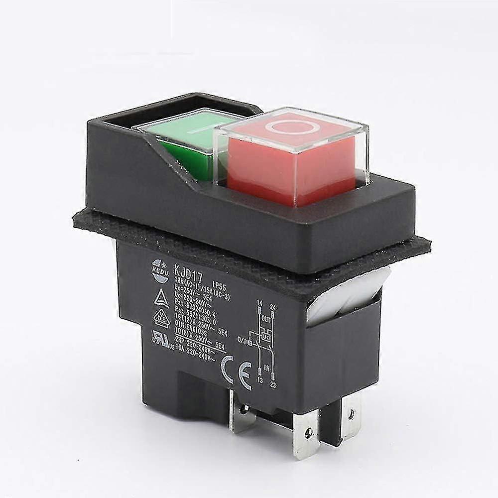 Electromagnetic Switches Pushbutton Switches For Garden Tools Kjd17...
