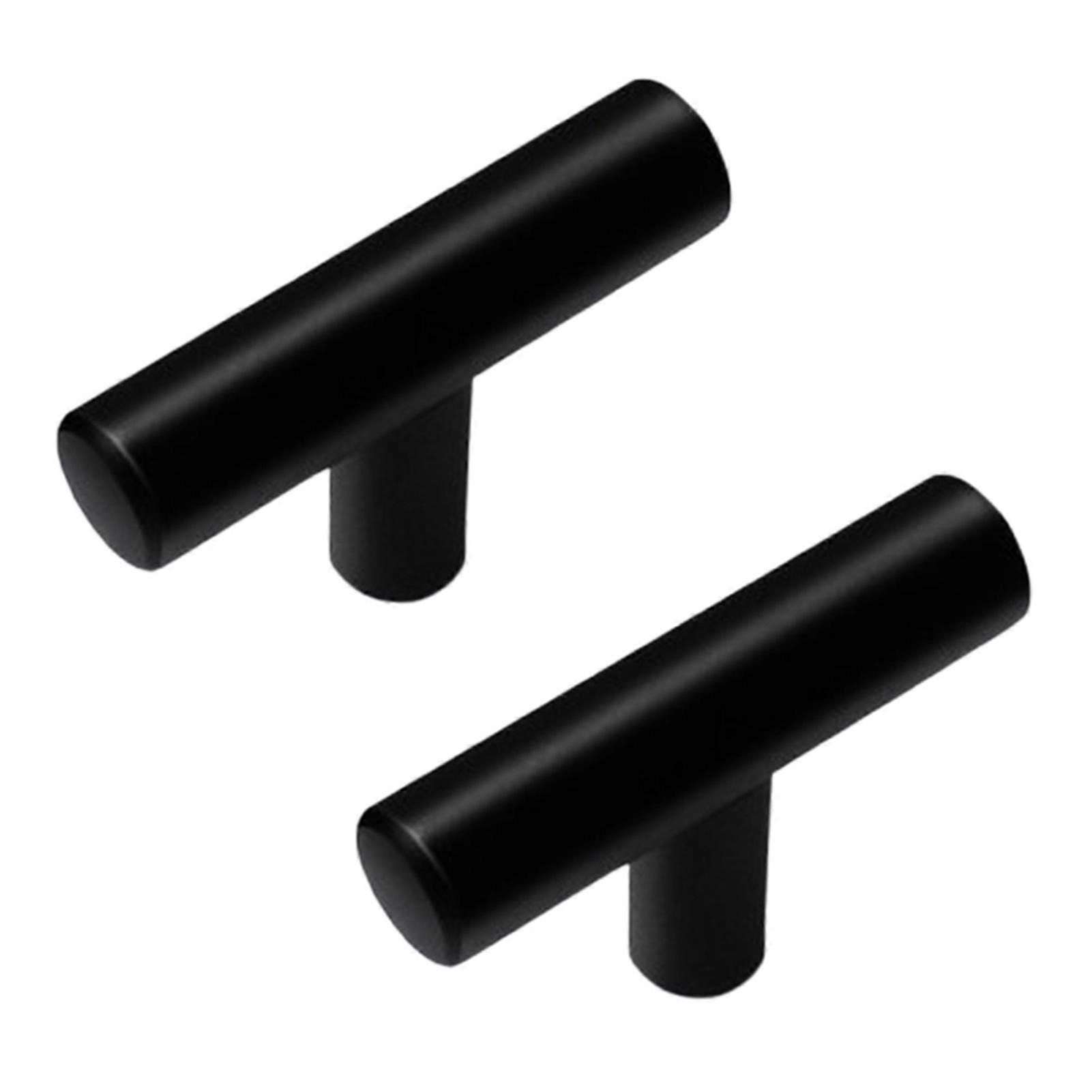 2/3/5/10Pcs Cabinet Knobs Drawer Handles Polished Surface T-Shaped Design Easy to Install Drawer