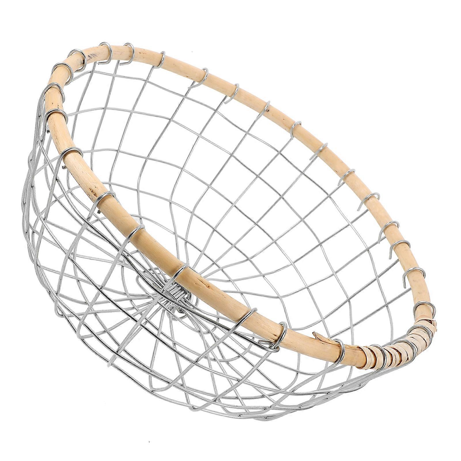 Iron Wire Fruit Basket for Home Snack Basket Storage Organizer Multi