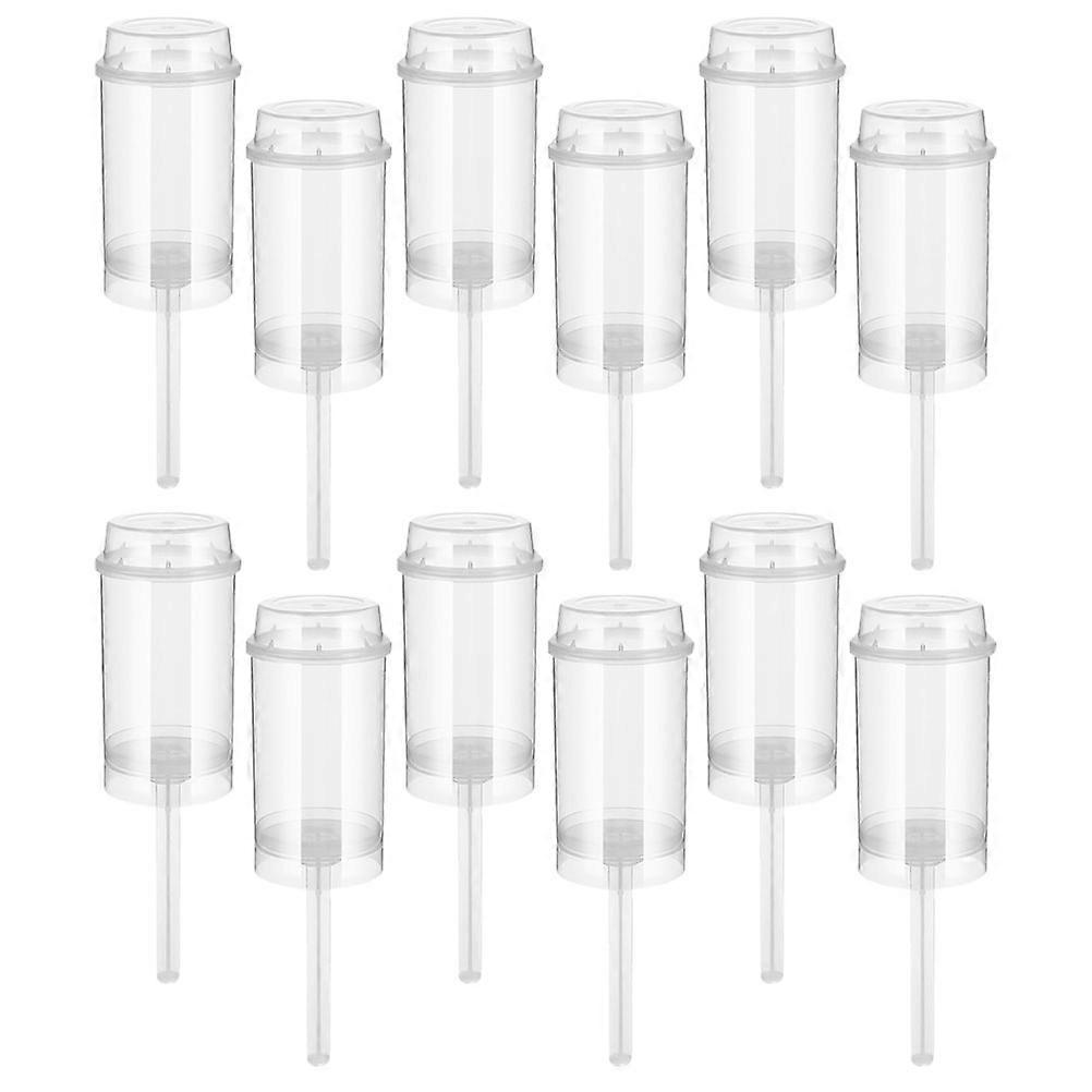 Cake Box Container Round Clear Cake Box Reusable for Home Baking 12Pcs