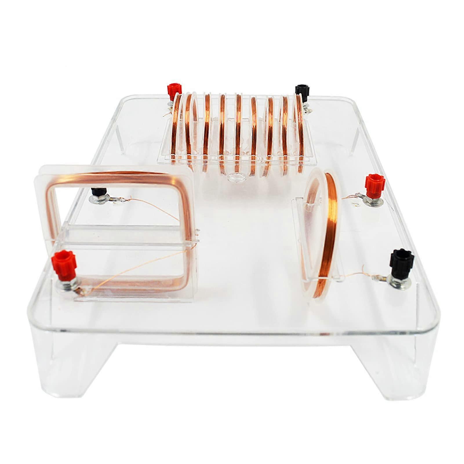Magnetic Field Demonstration Physics Experiment Kit with Three Field Types and Transparent Design