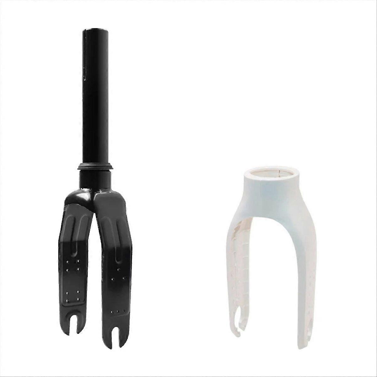 Front Wheel Bracket with Plastic Cover for Black & White