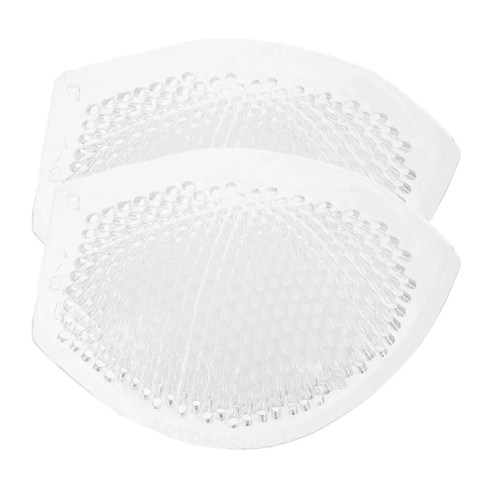 Transparent Silicone Bra Inserts with Breathable Honeycomb for 1Pair Push Up