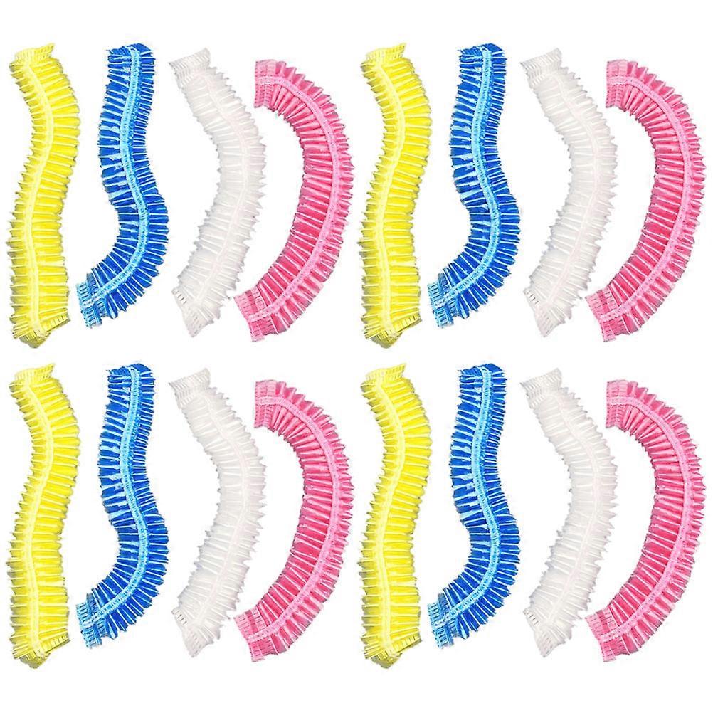 Shower Cap Hair Protective Caps for Bathing Use 400Pcs Multi Colors