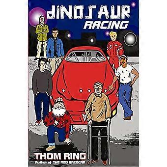 Courses de dinosaures : un livre de voitures de course rouges