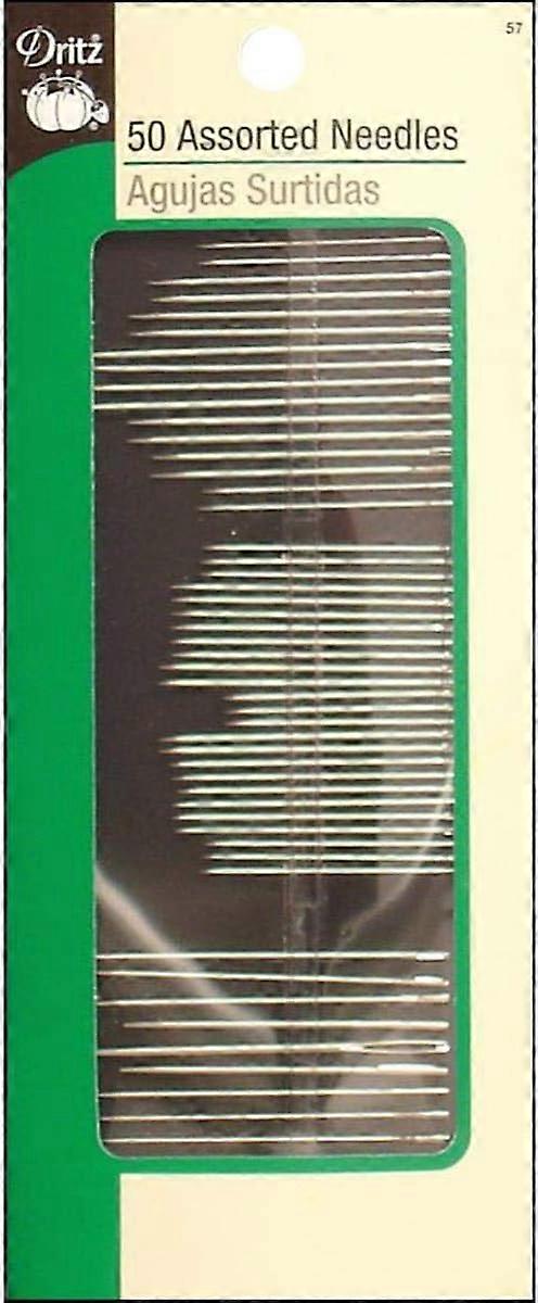 57 Hand Needles, Assorted Styles & Sizes (50-Count)