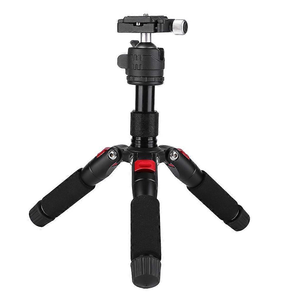 K521 Mini Portable Desktop Extendable Tripod Compatible With DSLR Mirrorless Camera Red
