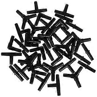 40 stks Aquarium Airline Tubing Air Pipe Connector Zuurstof Pomp Shunt Adapter