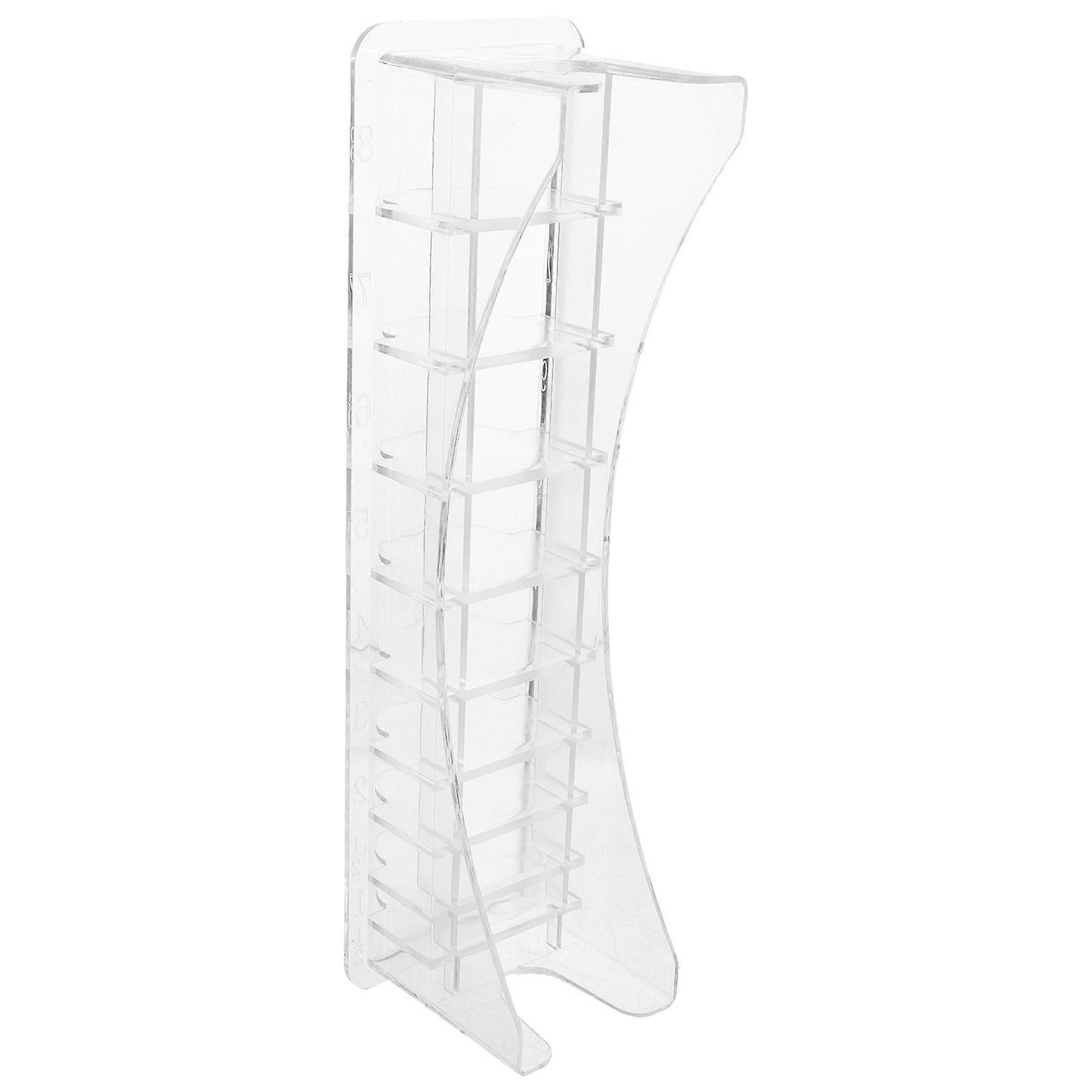 Clipper Guard Holder Storage Case for Guide Comb 2Pcs Transparent Box