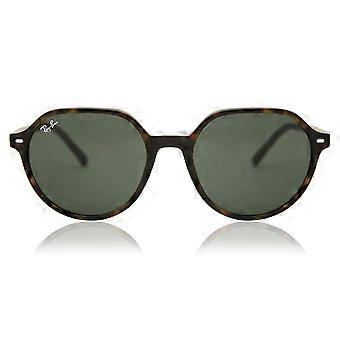 Ray-Ban RB2195 Thalia 902/31 Full Rim Havana Unisex Ovale Solbriller UV3 Original