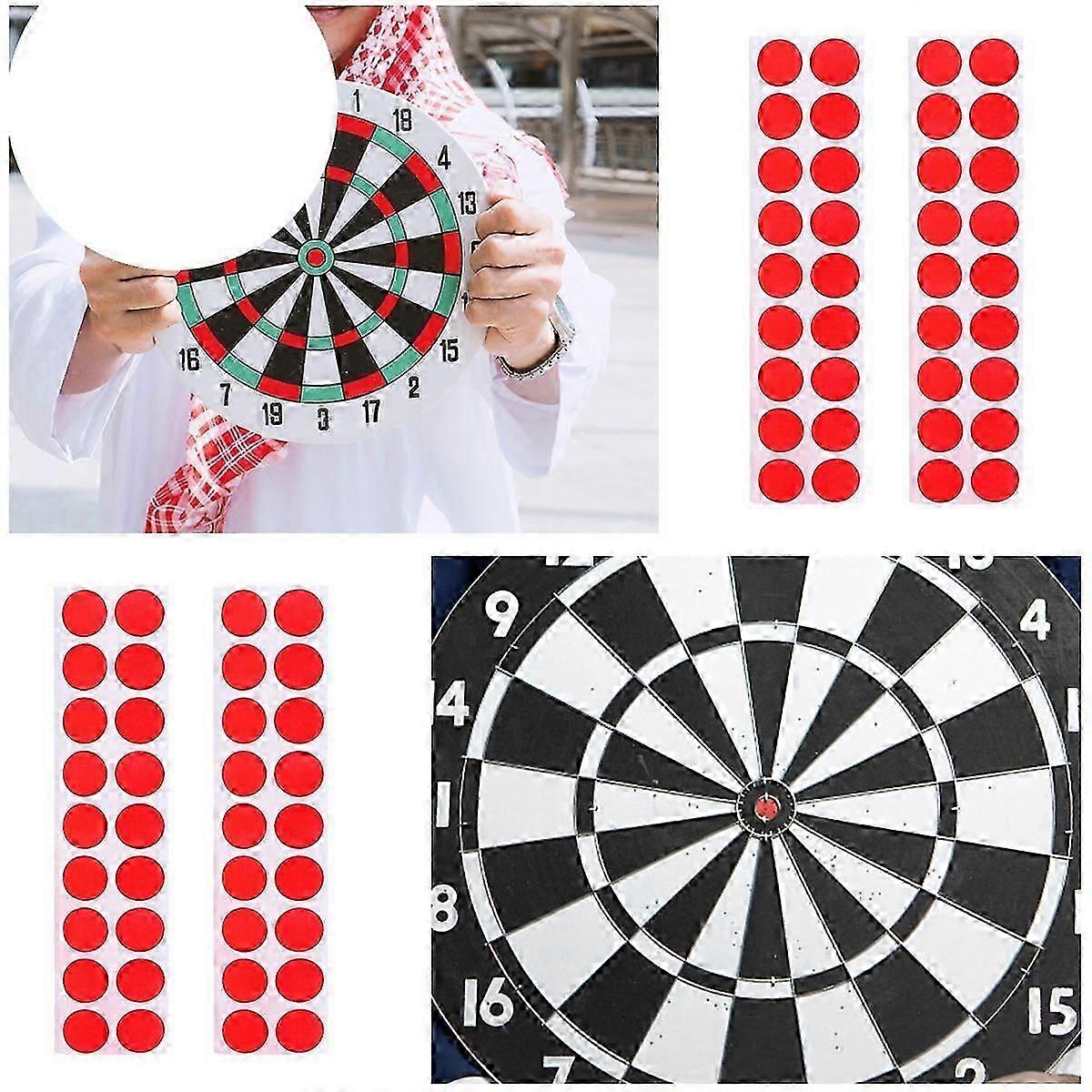 Shooting Use Target Paper Patch Red for Shooting Use 900Pcs Durable Accessory