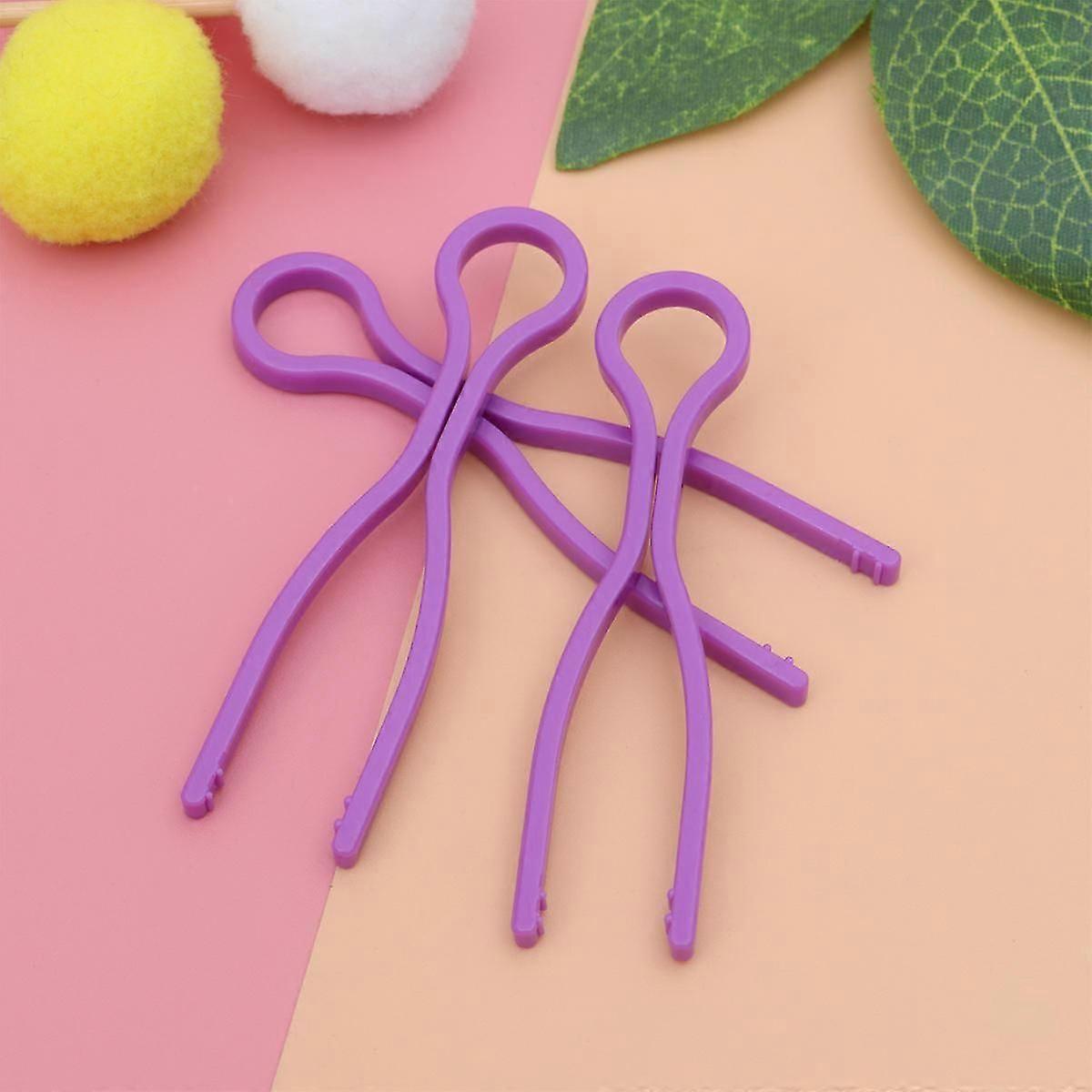 Bobbin Clip for Sewing Plastic Bobbin Clips Thread Roller Clamp 30Pcs
