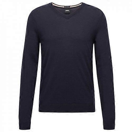 Boss Mens Knitted Regular Formal Pullover