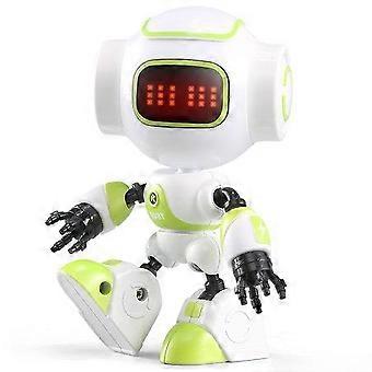 MINI Robot Toy - Interactive Voice-Responsive Mini Robot with Flashing Eyes & Rotating Arms - Fun for All Ages!