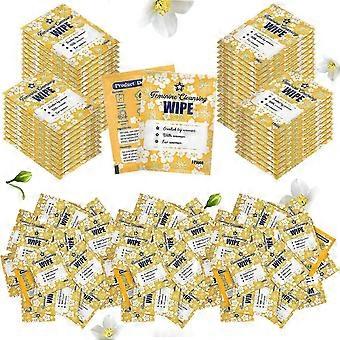 200 Pcs Feminine Wet Wipes for Women Individually Wrapped Flushable Wipes Travel Size Soothing Personal Wipes Cleansing Natural Ingredients for Femini