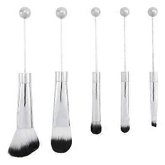DIY Beaded Makeup Brushes Kit with Silicone Beads