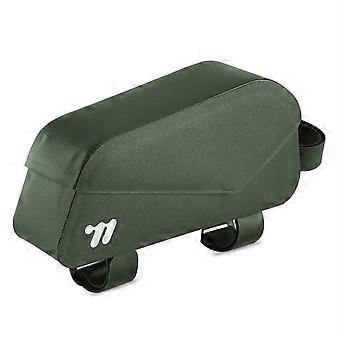 Bicycle Top Tube Bag Magnetic Flip Cover Design Bike Front Beam Storage Bag