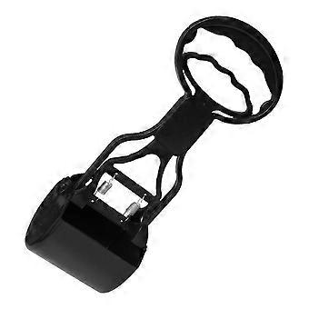 Slip-Resistant Portable Pet Waste Scooper, Black