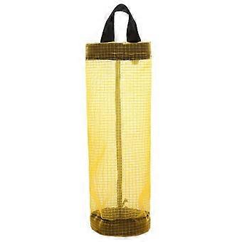 Wall Mounted Round Home Grocery Bag Holder Hanging Storage Trash Garbage Bag JIKAIX