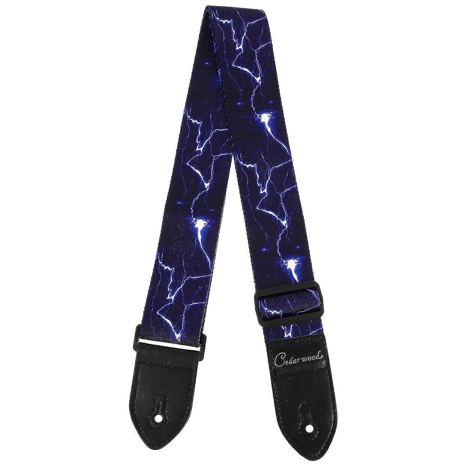 High qualityA1  Adjustable Guitar Strap Polyester Instrument Shoulder Strap (   )