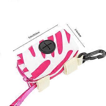 Convenient Dog Bag Holder Outdoor Bag Dispenser for Storage 3Pcs Pink Item 26-27