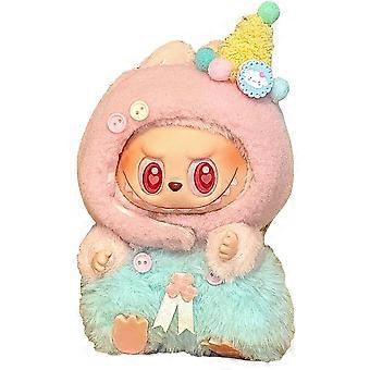 Labboo doll clothes, 17cm blind box doll replacement set(Overalls)