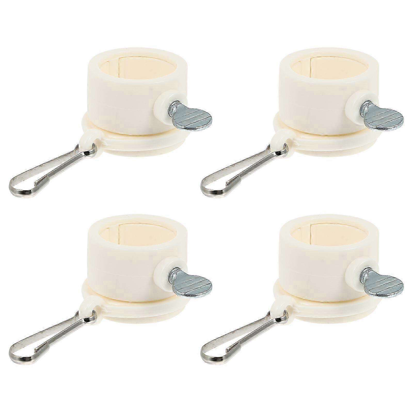 Flagpole Ring Rotating Flagpole Ring with 4Pcs Fasteners for Flag Use