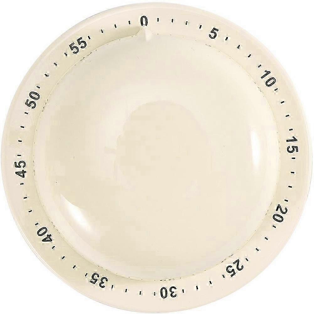 Kitchen Hat Timer Stainless Steel Magnetic Timer Clock Learning Baking Boiled Egg Doing Questions Time Manager White